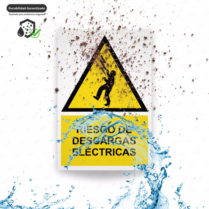 ‣ Rótulo: Riesgo de Descargas Eléctricas... | SIGO