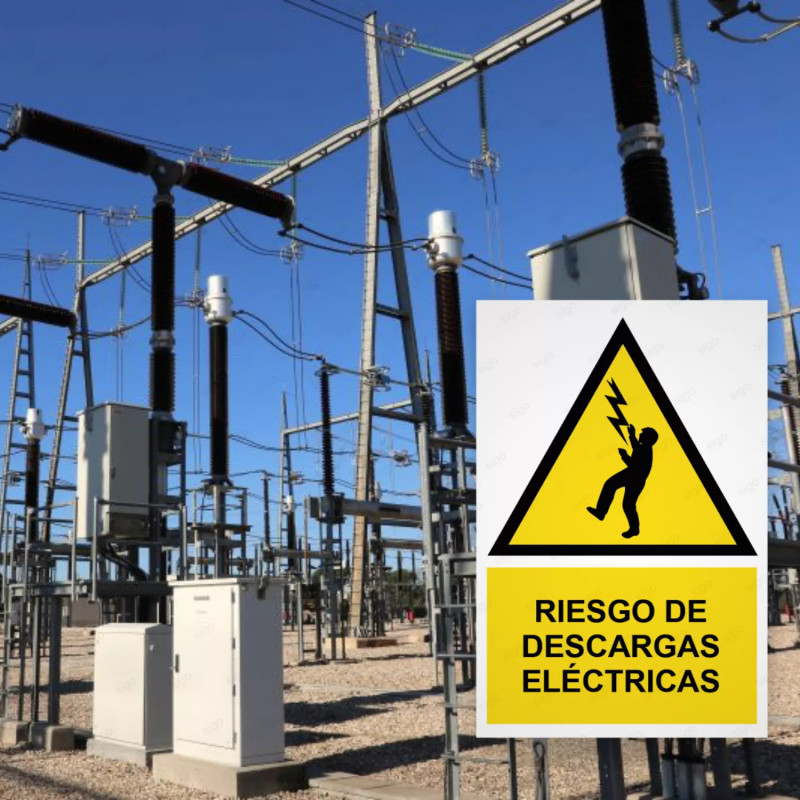 ‣ Rótulo: Riesgo de Descargas Eléctricas... | SIGO
