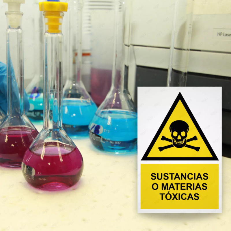 ‣ Rótulo Atención: Sustancias Tóxicas... | SIGO