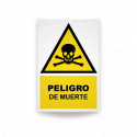 ‣ Rótulo de Atención - Peligro de Muert... | SIGO