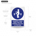 ‣ Rótulo: Levante peso con piernas... | SIGO