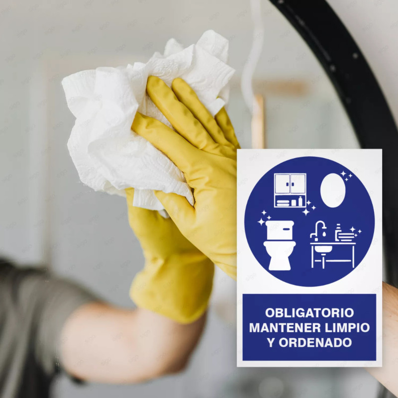 ‣ Rótulo Obligación: Mantener limpio y ordenado | SIGO