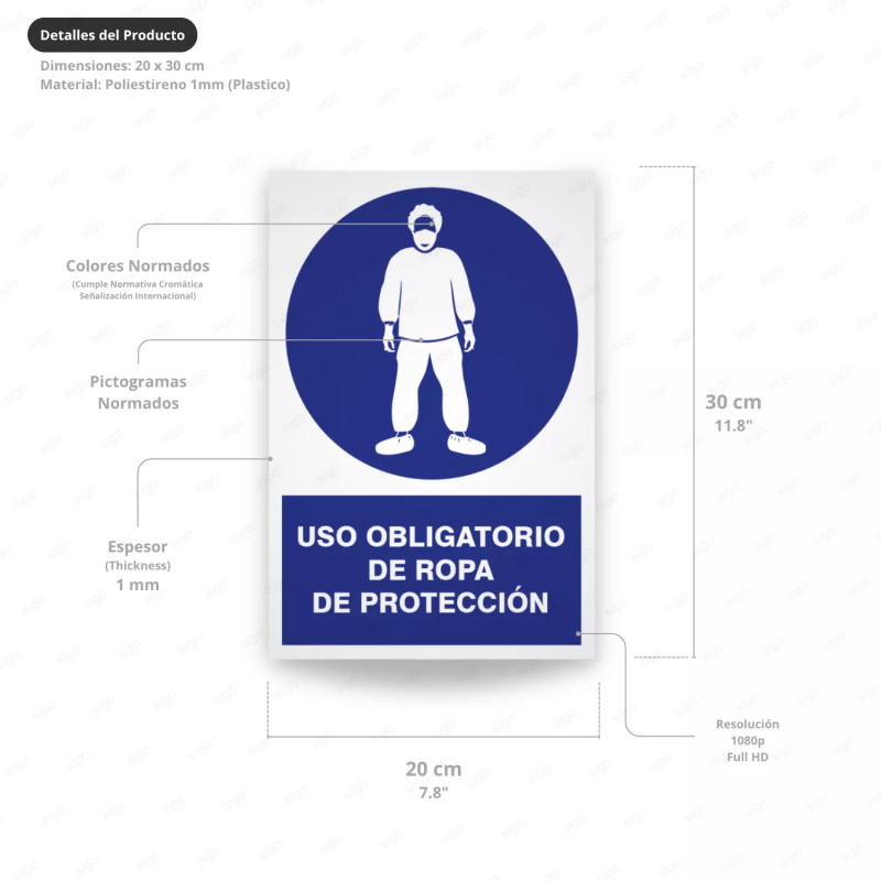 ‣ Uso de ropa de protección obligatorio... | SIGO