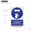‣ Uso obligatorio de gafas o protector fac... | SIGO