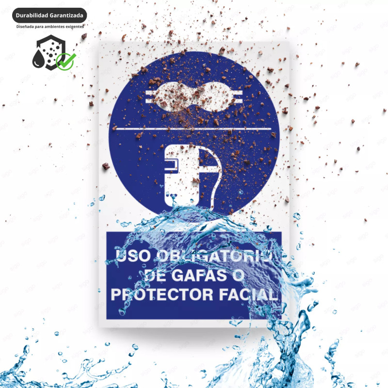 ‣ Uso obligatorio de gafas o protector fac... | SIGO