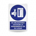 ‣ Rótulo Obligación: Coloca Herramienta | SIGO