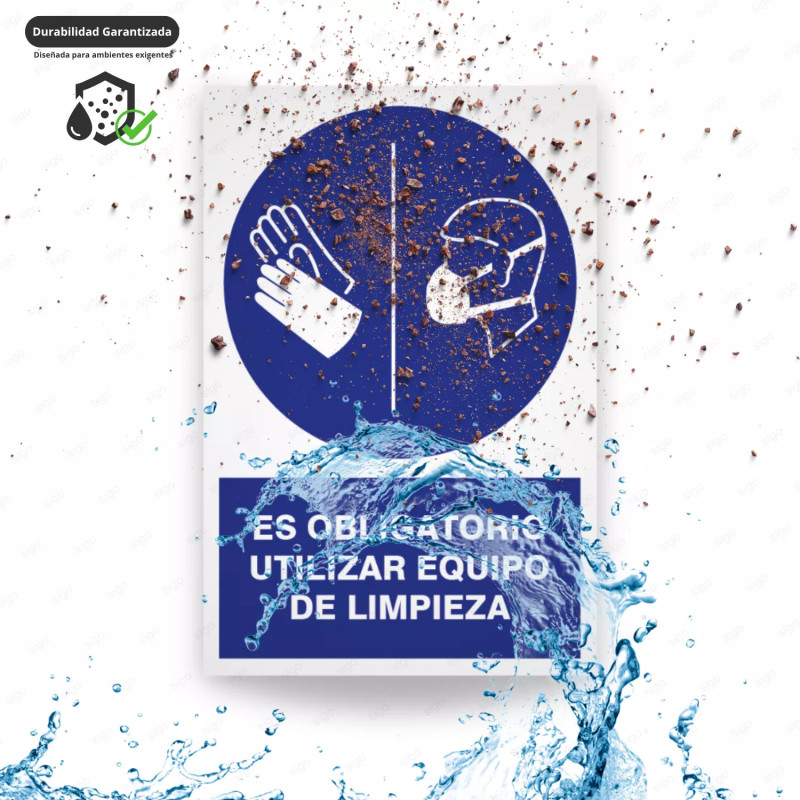 ‣ Rótulo: Obligatorio usar equipo de emergenci... | SIGO