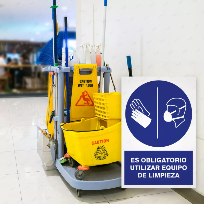 ‣ Rótulo: Obligatorio usar equipo de emergenci... | SIGO