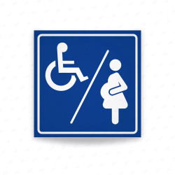 ‣ Rótulo Estacionamiento Discapacidad y Embarazo | SIGO