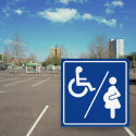 ‣ Rótulo Estacionamiento Discapacidad y Embarazo | SIGO