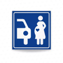 ‣ Rótulo Estacionamiento Embarazadas Reflectivo | SIGO