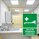 ‣ Rótulo de Ruta de Evacuación - Sala de Primeros Auxilios | SIGO