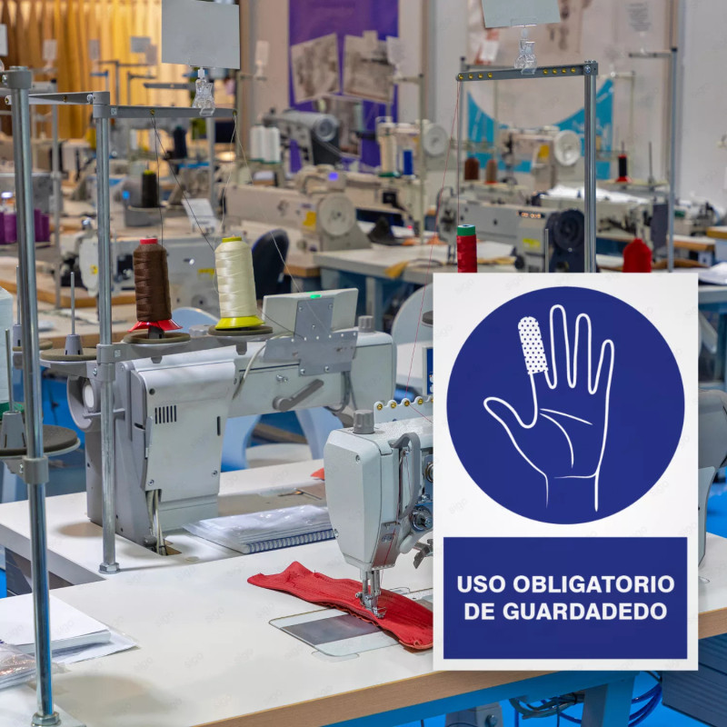 ‣ Rótulo Obligatorio: Guarda Dedo | SIGO