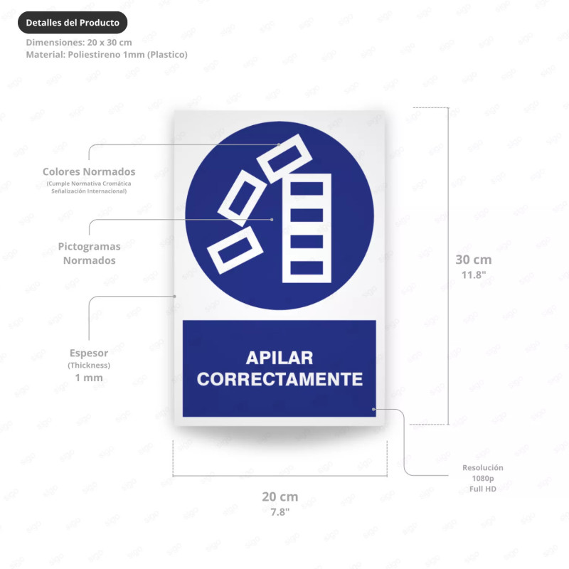 ‣ Rótulo Obligación: Apilar Correctamente... | SIGO