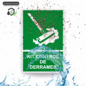 ‣ Rótulo de Ruta de Evacuación -  Kit Control de Derrames | SIGO