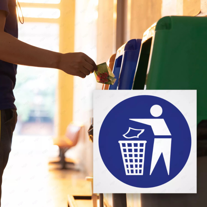 ‣ Uso obligatorio depósitos y cestas de basura... | SIGO