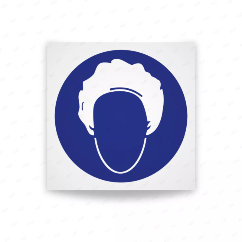 ‣ Rótulo Uso Obligatorio de Gorros... | SIGO