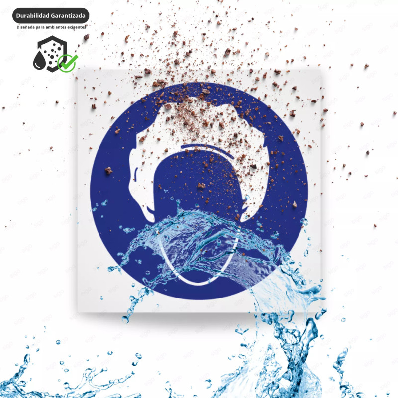 ‣ Rótulo Uso Obligatorio de Gorros... | SIGO