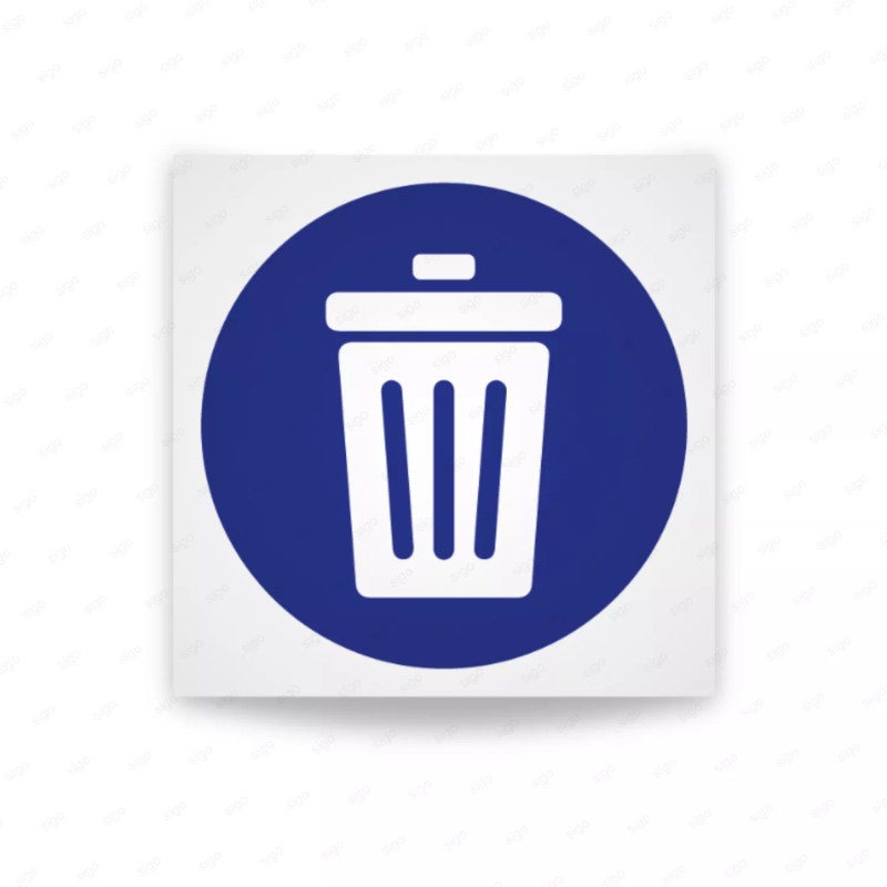 ‣ Rótulo Obligación - Depósito Basura | SIGO