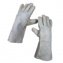 Guante de Gamuzón Forrado Manga Mediana