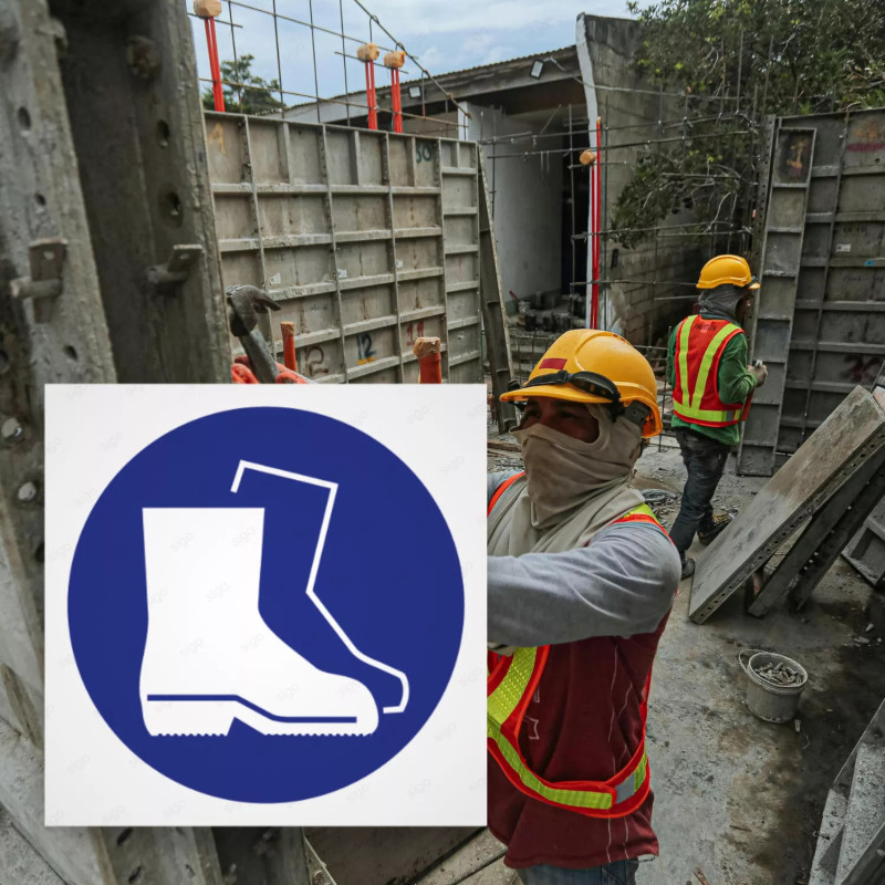 ‣ Rótulo: Uso obligatorio calzado antides... | SIGO