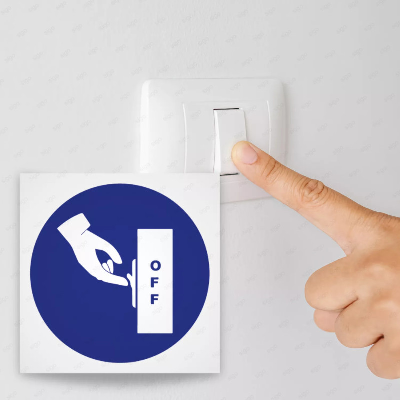 ‣ Rótulo: Apague cuando no se use... | SIGO