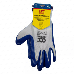 Guante de nitrilo sense flex azul, Varias Tallas