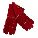 ‣ Guante para Soldador Rojo 14” resistente | SIGO