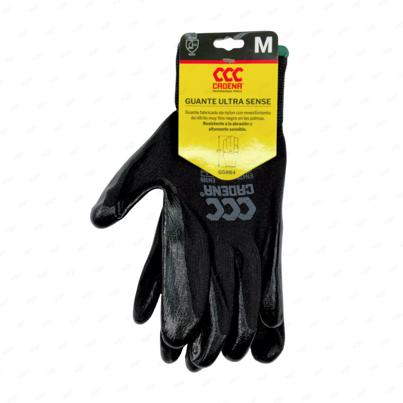 ‣ Guante Ultra Sense negro con alta sensibilidad | SIGO