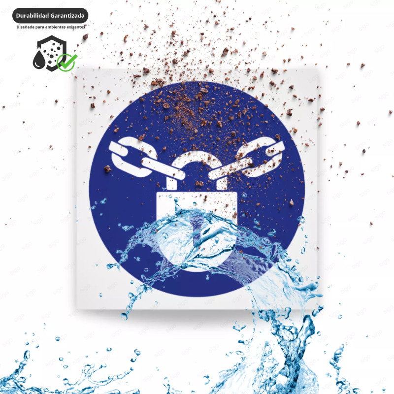 ‣ Rótulo Obligación - Uso de candado obligatorio... | SIGO