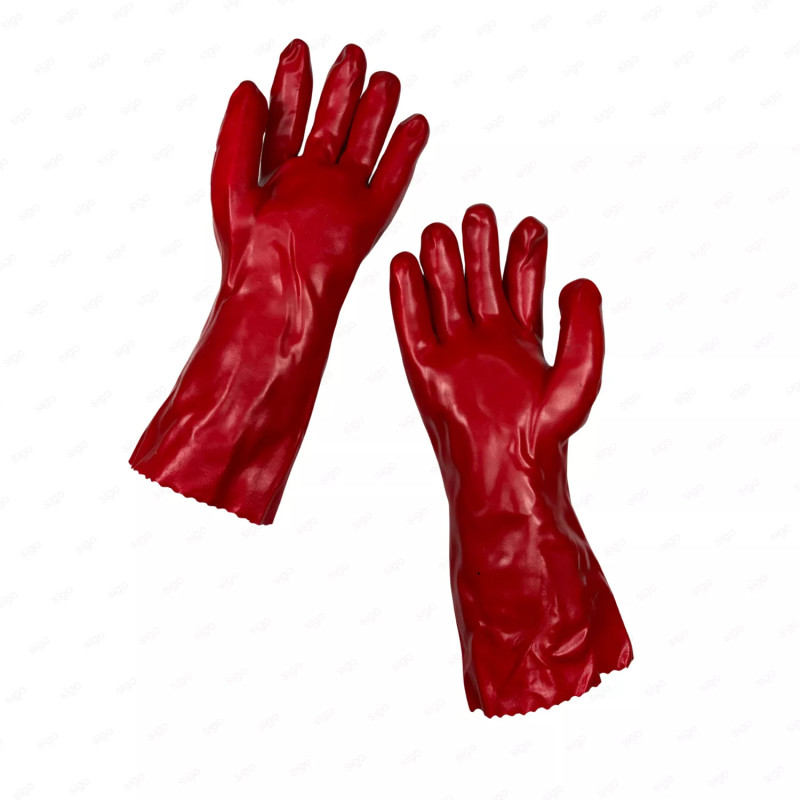 ‣ Guantes PVC Químicos Gunther talla 10” resistentes | SIGO