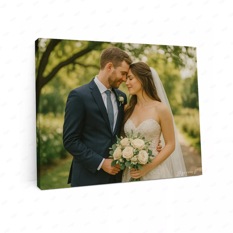 ‣ Impresión en cotton canvas para bodas | SIGO