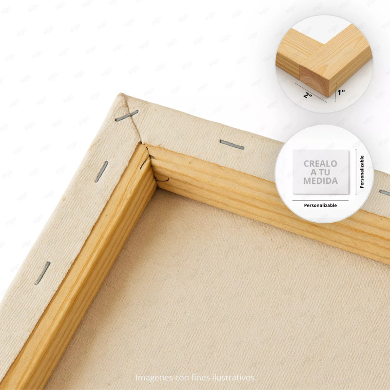 ‣ Impresión en cotton canvas para bodas | SIGO