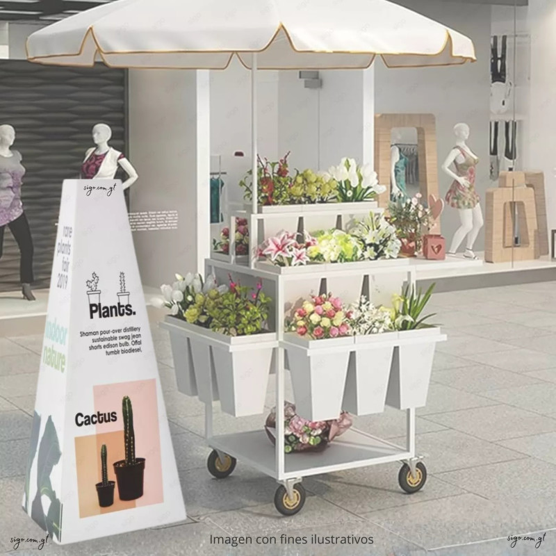 Totem Giza 4 Caras 65 x 145 cm