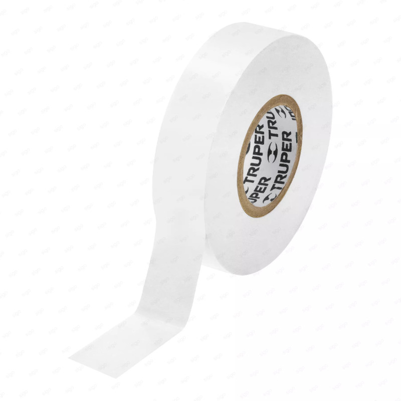 ‣ Cinta de aislar 18 m x 19 mm blanca | Truper