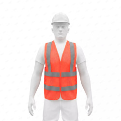 ‣ Chaleco de Seguridad Naranja Alta Visibilidad | SIGO