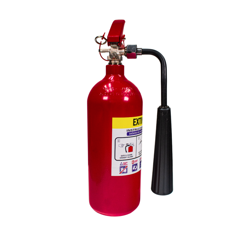 ‣ Extintor de CO2 3 lbs para equipos eléctricos | SIGO