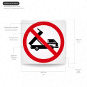 ‣ Rótulo Prohibición: No volcar carga... | SIGO