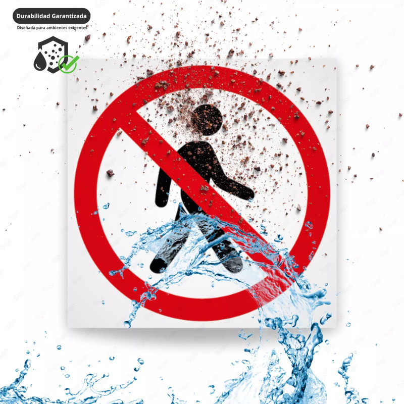 ‣ Rótulo Prohibición - Prohibido el Paso... | SIGO