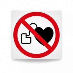 ‣ Prohibición: No entrada con marcapasos... | SIGO