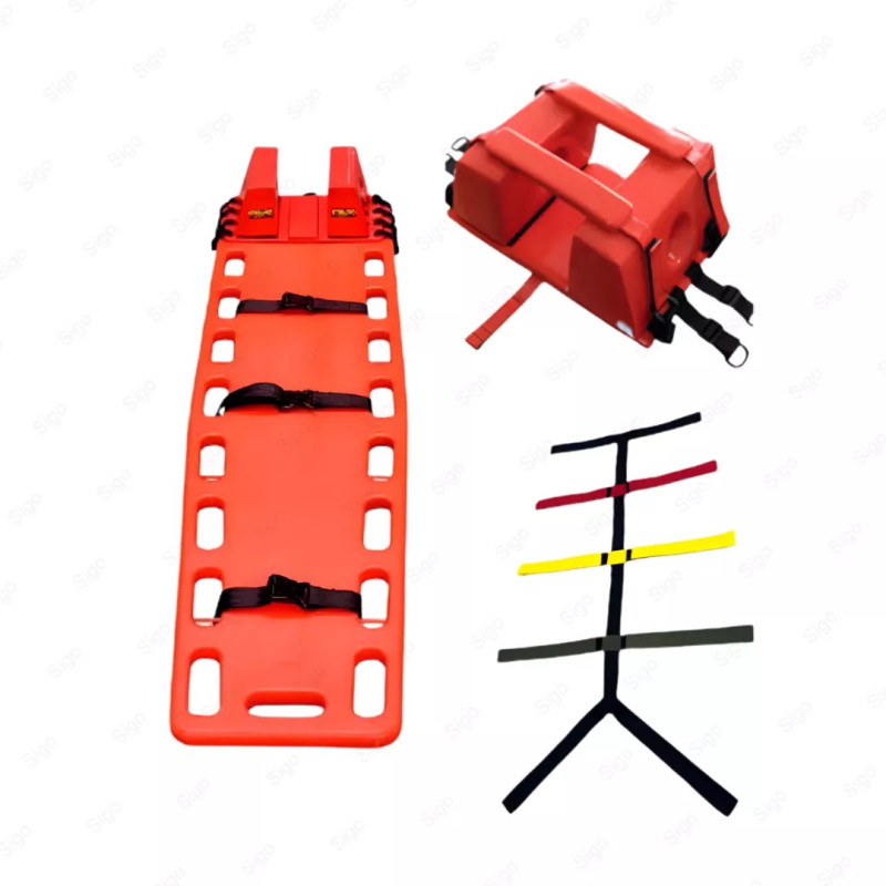 ‣ Camilla de Primeros Auxilios con Inmovilizador | SIGO