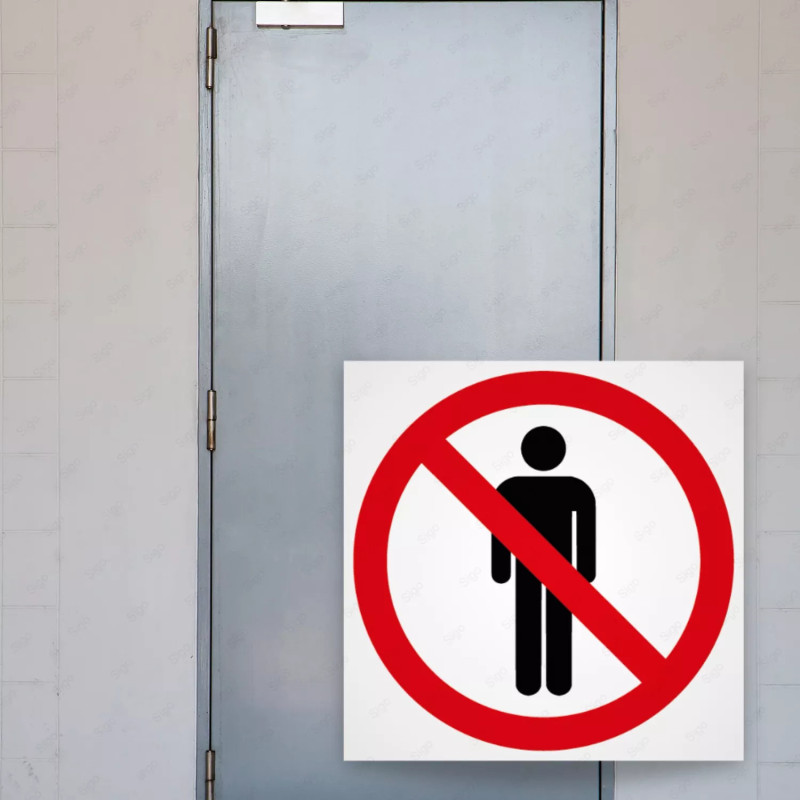 ‣ Rótulo Prohibición - No Ingreso... | SIGO