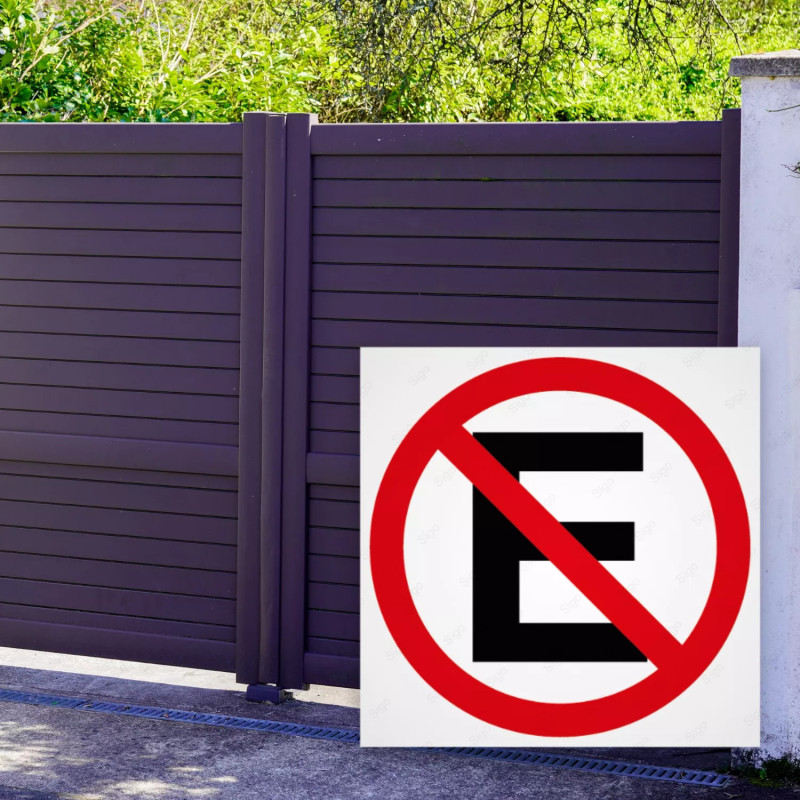 ‣ Rótulo Prohibido Estacionar... | SIGO