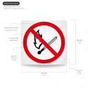 ‣ Rótulo: Prohibido hacer fuego... | SIGO
