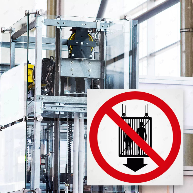 ‣ Rótulo Prohibido subir al monta... | SIGO