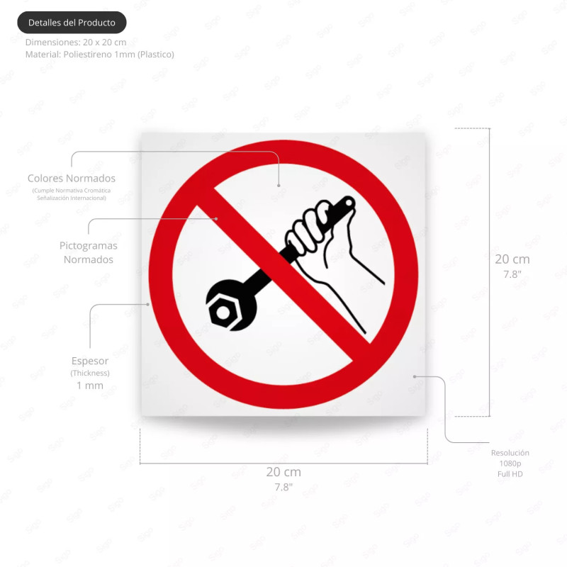 ‣ Rótulo: Prohibido reparar sin autorización... | SIGO