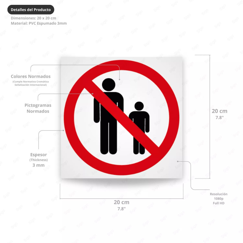 ‣ Prohibido el ingreso a menores | SIGO