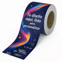 ‣ Rollo de Calcomanía Continua Personalizada Brillante | SIGO