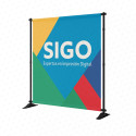 ‣ Pared Promocional Autoajustable para Eventos | SIGO