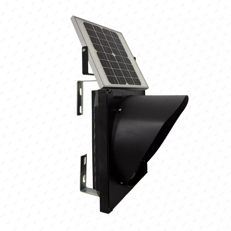 ‣ Señal Luminosa Solar Ámbar Tipo Semáforo | SIGO